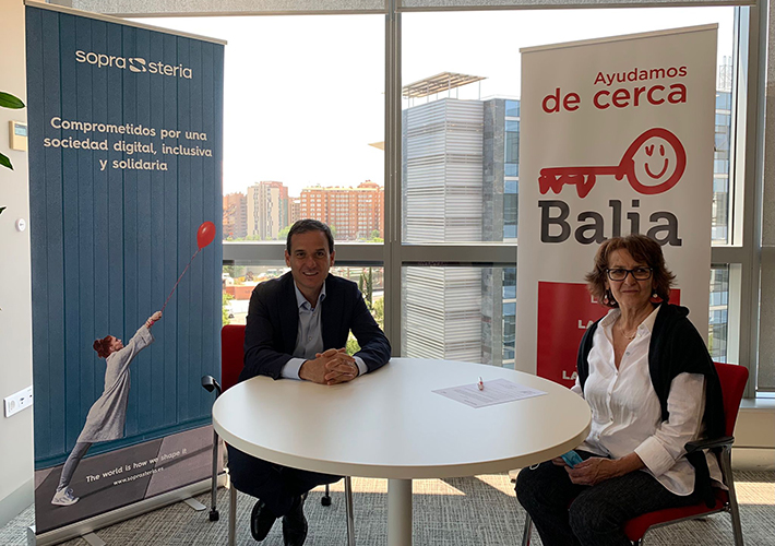 Foto Sopra Steria y la Fundación Balia formarán en competencias digitales a mujeres en riesgo de exclusión.